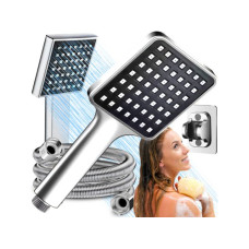 Насадка лійка для душу зі шлангом та тримачем OR1111 (Польща)